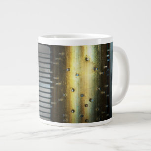 Steampunk - Gears - Music Machine Large Coffee Mug