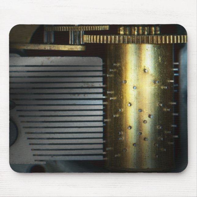 Steampunk - Gears - Music Machine Mouse Pad (Front)