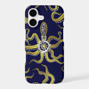 Steampunk Gears Octopus Kraken