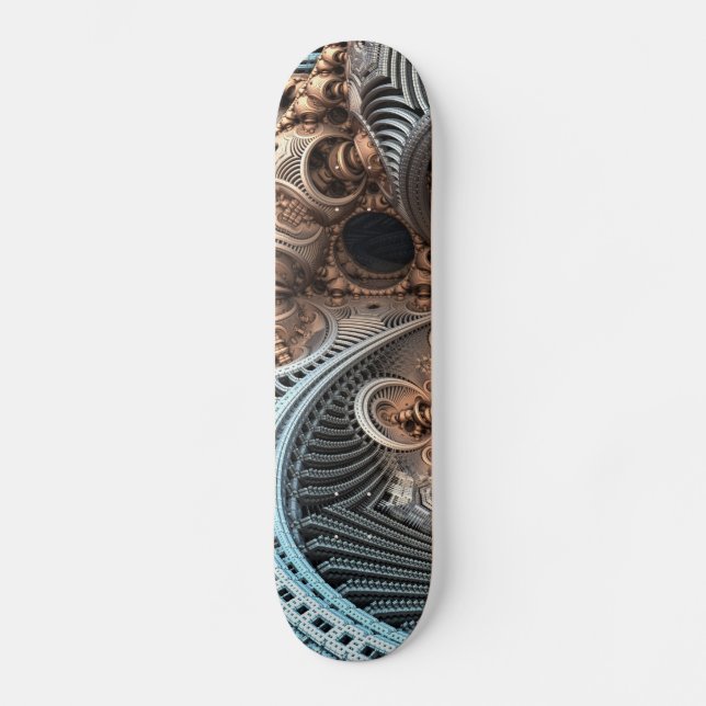 Steampunk Gears Skateboard (Front)