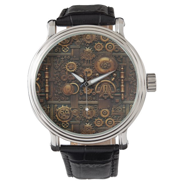 Steampunk Gears Watch (Front)