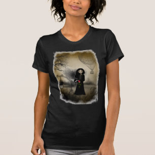 Steampunk Goth Girl Women's Tee Shirt