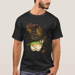 Steampunk Gothic Frog Mechanical Animal Face Herpe T-Shirt