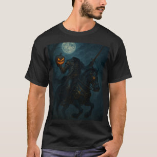 Steampunk Gothic Horror Headless Horseman T-Shirt