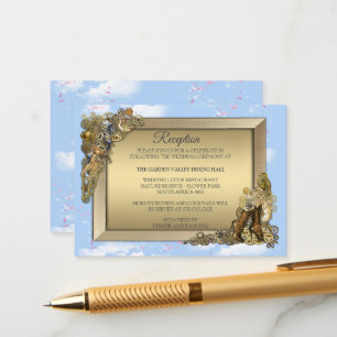 Steampunk Graphic designs on the Illusion of Time Enclosure Card