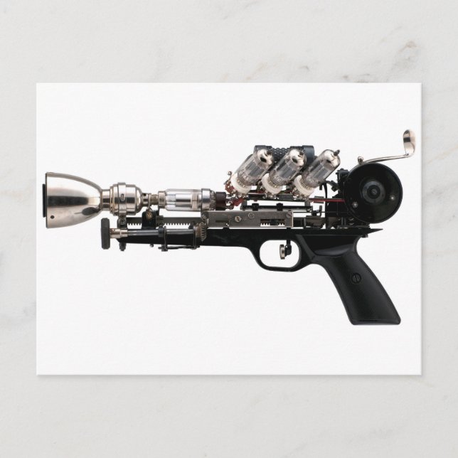Steampunk Gun Postcard (Front)