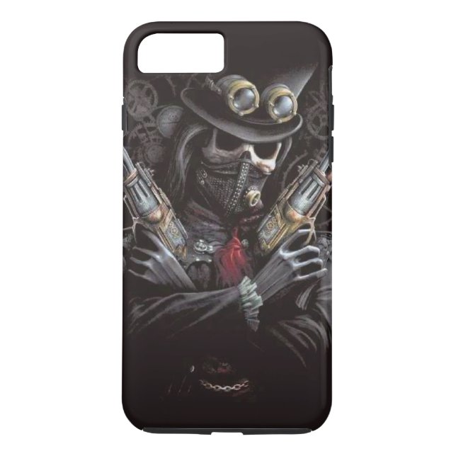 Steampunk Gunslinger Case-Mate iPhone Case (Back)