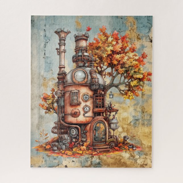 Steampunk Halloween Puzzle (Vertical)