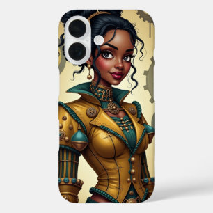 Steampunk Harlequin iPhone 16 Case