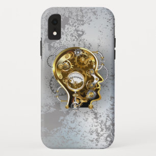 Steampunk head with manometer Case-Mate iPhone case