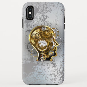 Steampunk head with manometer Case-Mate iPhone case