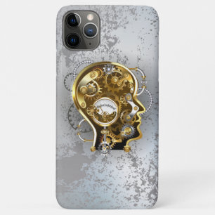Steampunk head with manometer Case-Mate iPhone case