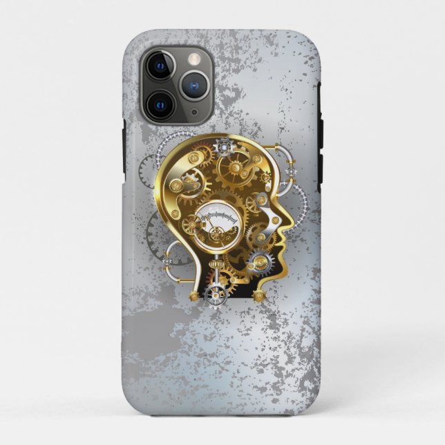 Steampunk head with manometer Case-Mate iPhone case (Back)