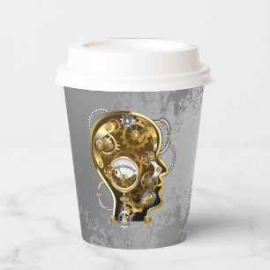 Steampunk Head with Manometer.jpg Paper Cups