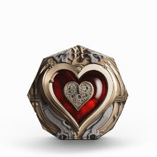 Steampunk Heart – Intricate Mechanical Love Photo Block