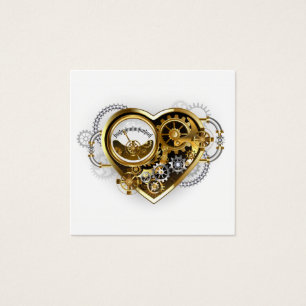 Steampunk Heart with a Manometer