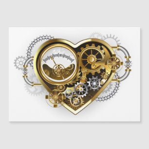 Steampunk Heart with a Manometer