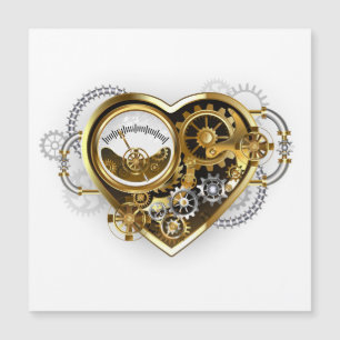 Steampunk Heart with a Manometer