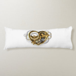 Steampunk Heart with a Manometer Body Cushion