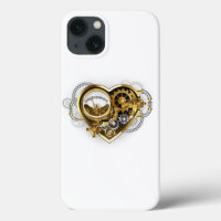 Steampunk Heart with a Manometer