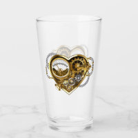 Steampunk Heart with a Manometer