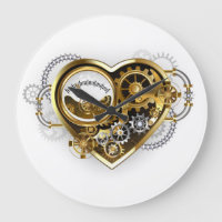 Steampunk Heart with a Manometer