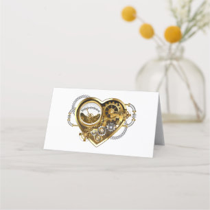 Steampunk Heart with a Manometer Loyalty Card