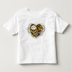 Steampunk Heart with a Manometer Toddler T-Shirt