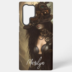 Steampunk Hide Your Eyes Original Artwork  Samsung Galaxy Case