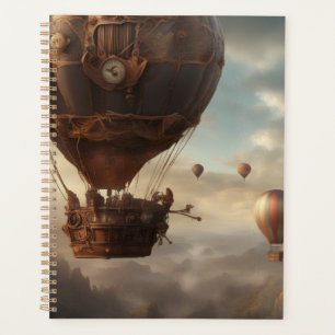 Steampunk Hot Air Balloon Planner