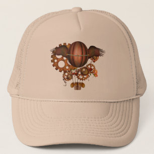 Steampunk Hot Air Balloon Trucker Hat