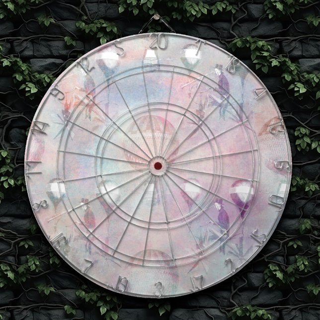 Steampunk Hot Air Balloons | Vintage Feminine Dartboard (Creator Uploaded)