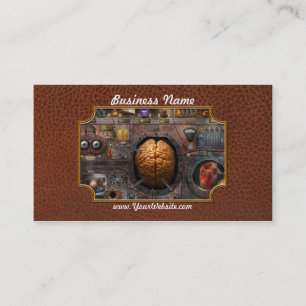 Steampunk - Information overload Business Card