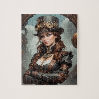 Steampunk Inspired Graphic Jigsaw Puzzle