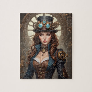 Steampunk Inspired Graphic Jigsaw Puzzle