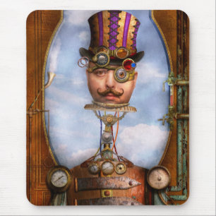 Steampunk - Integrated Mouse Pad