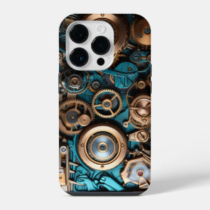 Steampunk iPhone 14 pro case