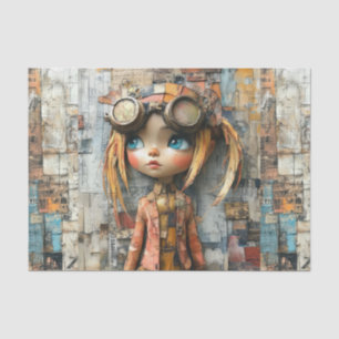 Steampunk Kids IV Tissue Paper