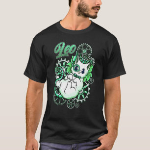 Steampunk Leo Inspired Steampunk Lion Related Lion T-Shirt