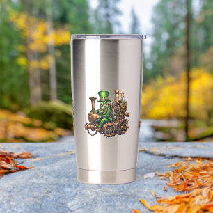 Steampunk Leprechaun  Insulated Tumbler
