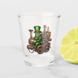 Steampunk Leprechaun Shot Glass
