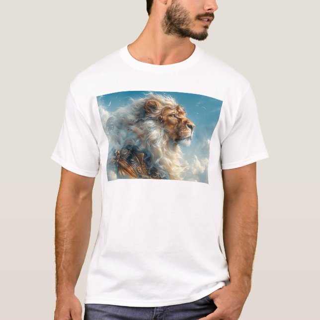 Steampunk Lion T-Shirt (Front)