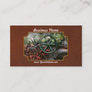 Steampunk - Machine - Transportation of the future Business Card