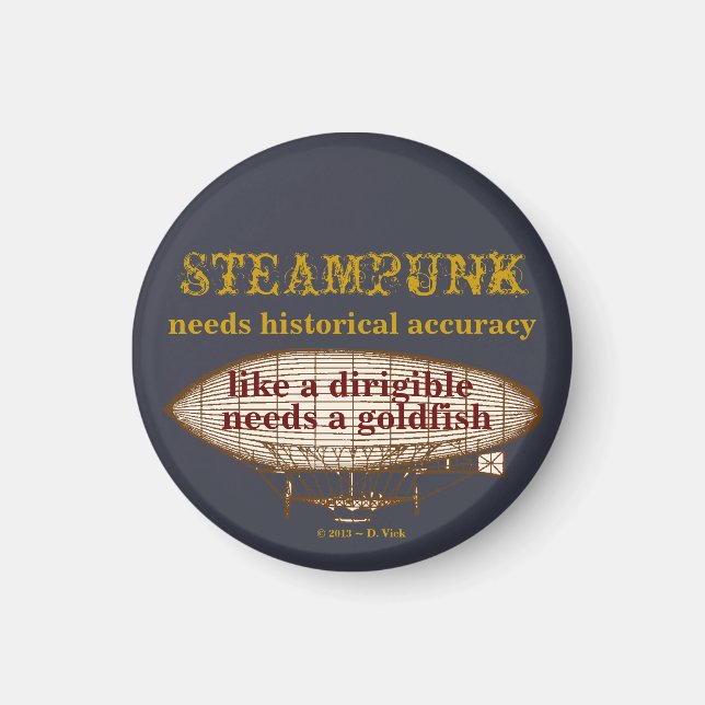 Steampunk Magnet (Front)