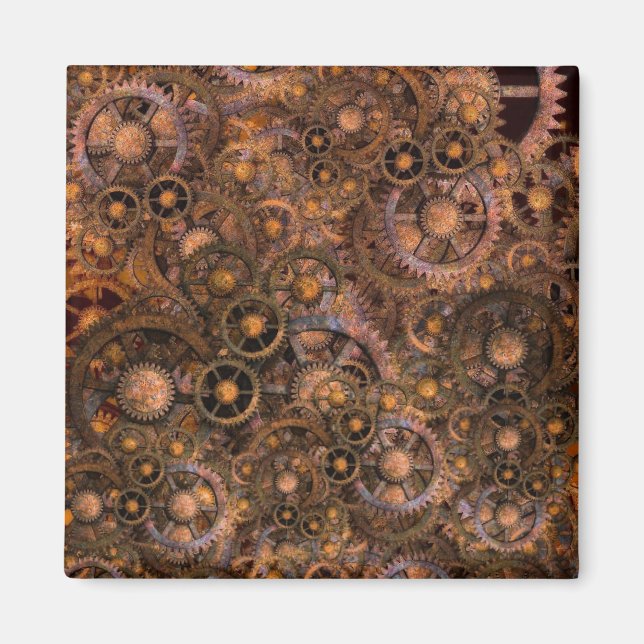 Steampunk Magnet (Front)