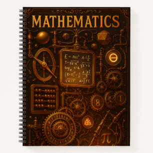 Steampunk Mathematics Notebook