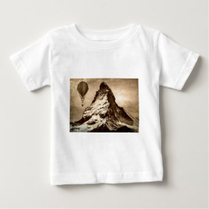 Steampunk Matterhorn Baby T-Shirt