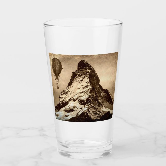 Steampunk Matterhorn Glass (Front)