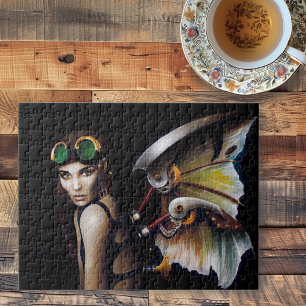 Steampunk Mechanical Fairy Jigsaw Puzzle