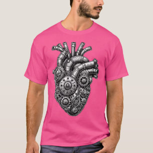 Steampunk Mechanical Heart T-Shirt